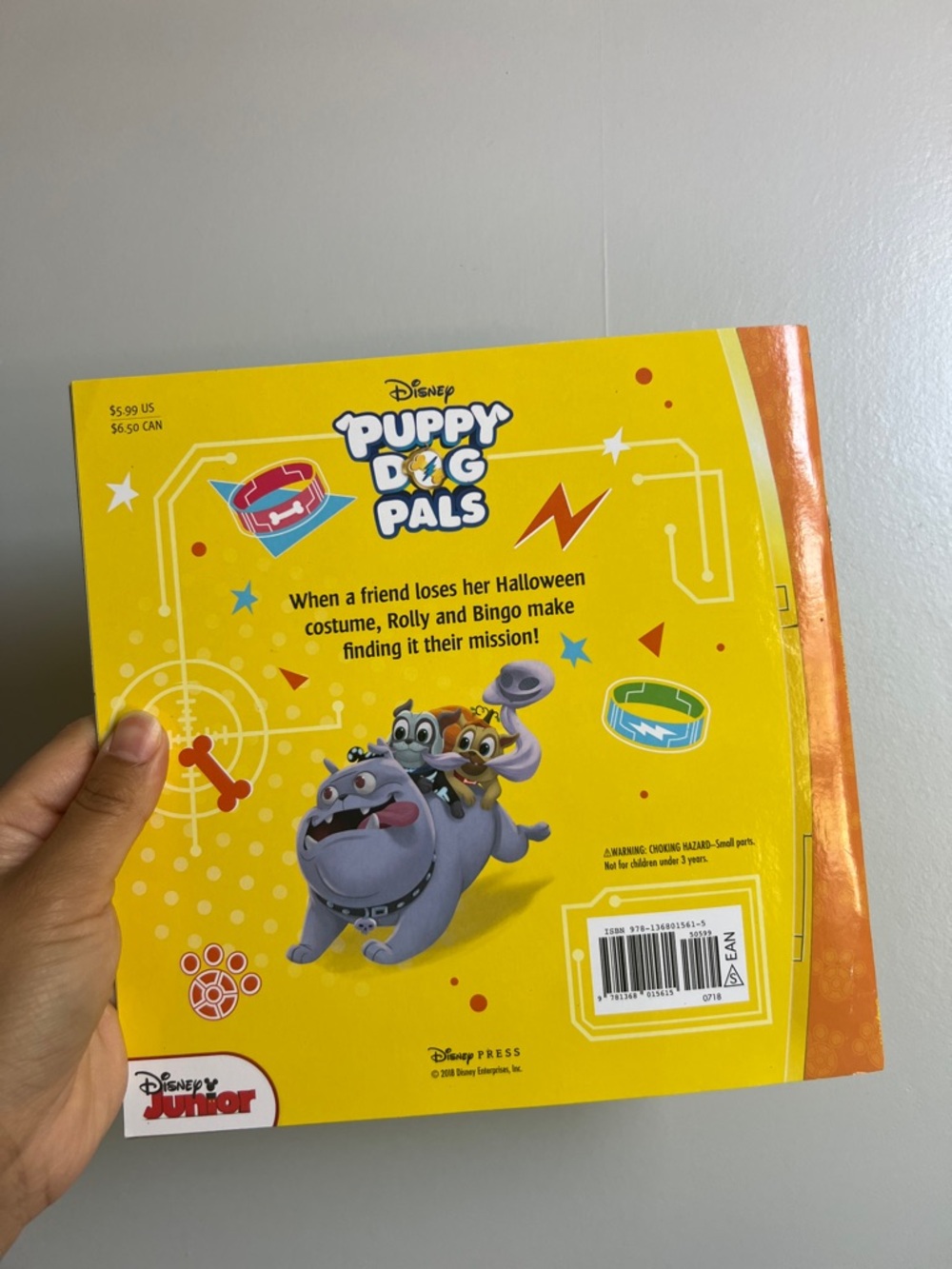 Disney Puppy Dog Pals Haunted Howl-oween Book - Picture 2 of 5
